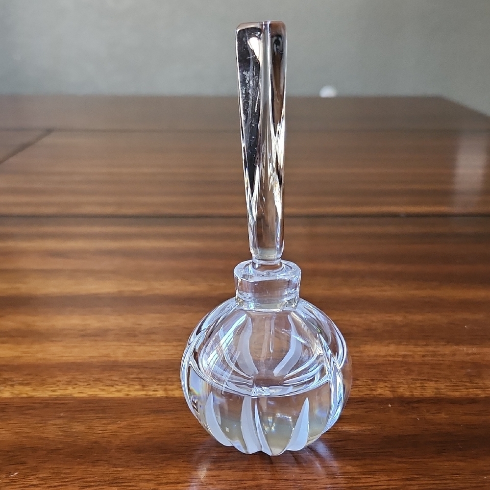 Mikasa Flame D'amore Round Perfume Bottle and Stopper